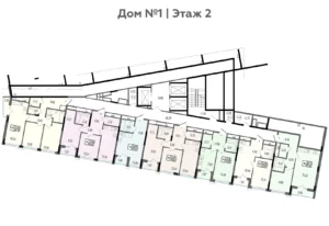Планировка ЖК Речной парк